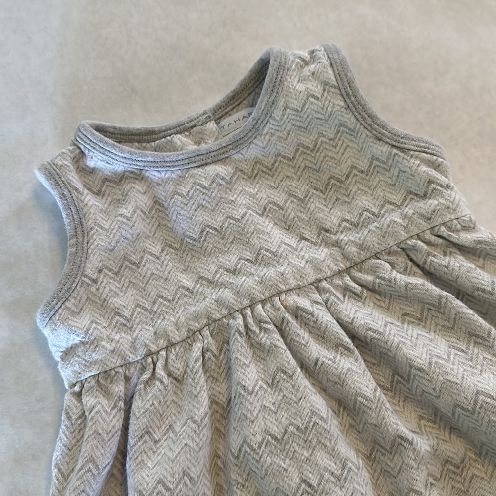 Tahari Dress, Gray 12 months